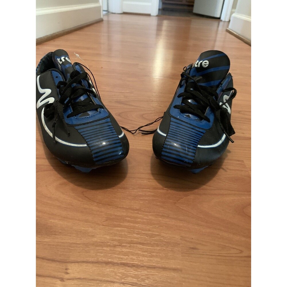 Mitre Boys Black Blue White Soccer Cleats Size 6 Multicolor